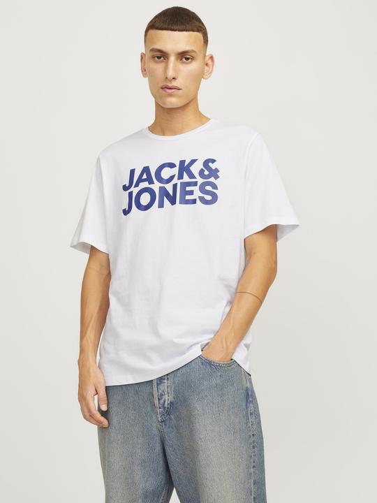 Actual product image Jack & Jones Jjecorp Logo Tee Ss O-Neck 3pk Mp Noos (M)