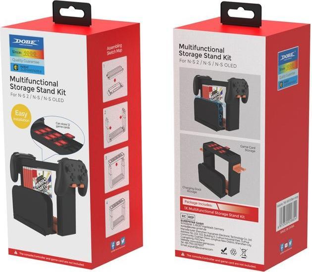 Produktbild Dobe Multifunktionaler Aufbewahrungsständer (Switch 2, Switch OLED, Switch)