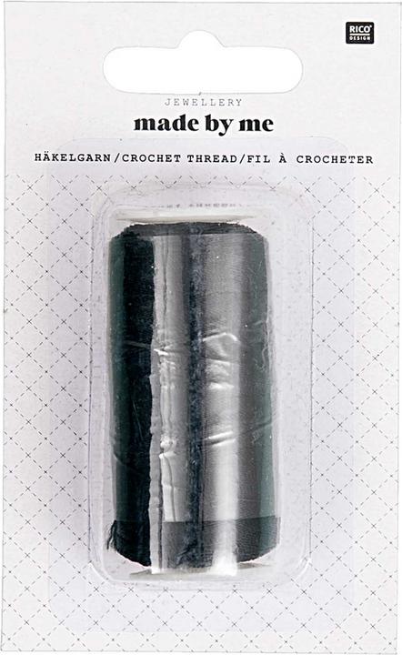 Image du produit Rico Fil à crochet, noir 0.2 mm, 300 m (300 m)