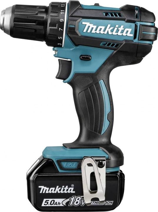 Makita DDF482RTJ 18V with two batteries (Rechargeable battery operated)