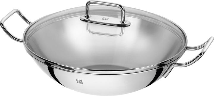 Zwilling Wok Plus (32 cm, Wok, Stainless steel)
