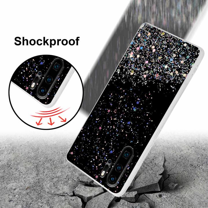 Image du produit Cadorabo Housse TPU avec paillettes pour Huawei P30 PRO (Huawei P30 Pro)