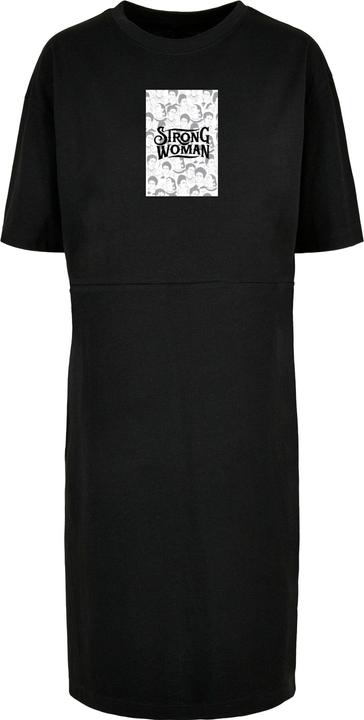 Image du produit Merchcode Ladies Frida Kahlo - Strong women 1 Organic Oversized Slit Tee Dress - 117825 (4XL)