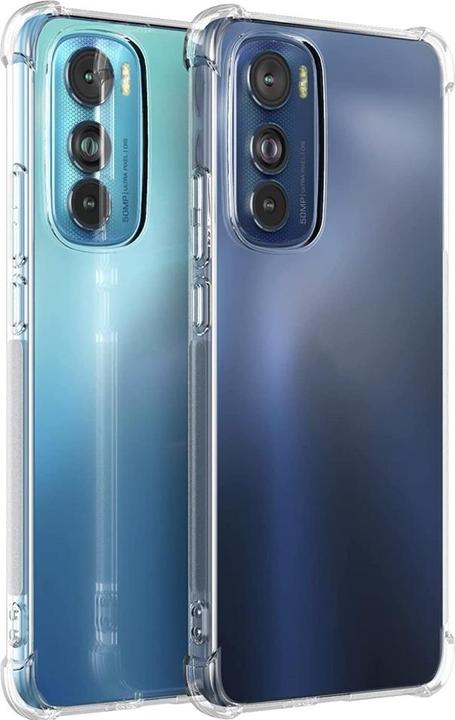 Actual product image Screenguard Motorola Edge 30 Pro Case Crystal Soft Airbag Bumper (Motorola Edge 30)