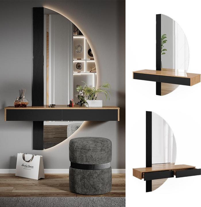 Actual product image Vicco Melisa with lighting (120 x 40 x 161 cm)