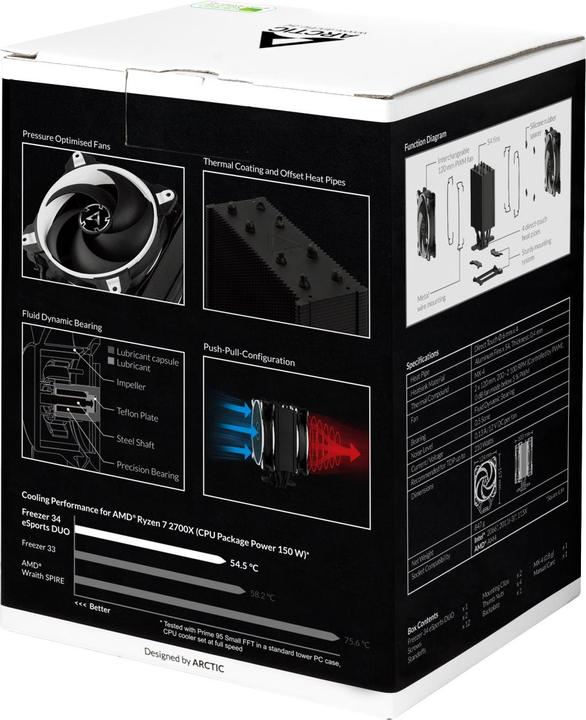 Produktbild Arctic Freezer 34 eSports Duo (157 mm)