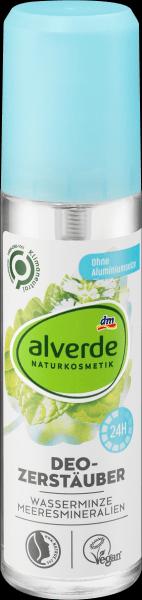 dm alverde Deodorant Sprayer Water Mint Sea Minerals (Spray)
