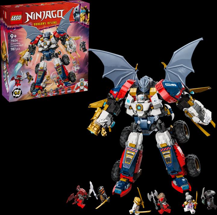 Produktbild LEGO Zanes Ultra-Kombi-Mech (71834, LEGO Ninjago)