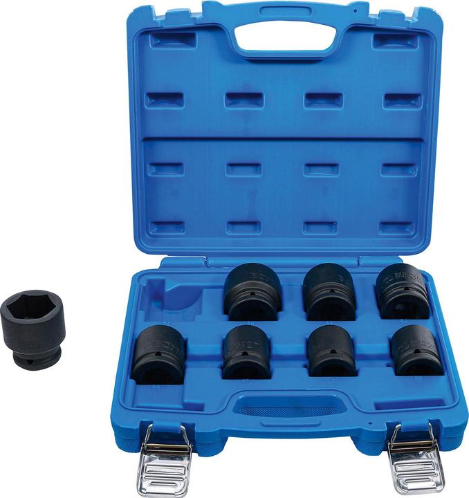 Produktbild BGS Kraft-Steckschlüssel-Einsatz-Satz Antrieb Innenvierkant 20 mm (3/4") SW 22 - 38 mm 8-tlg.