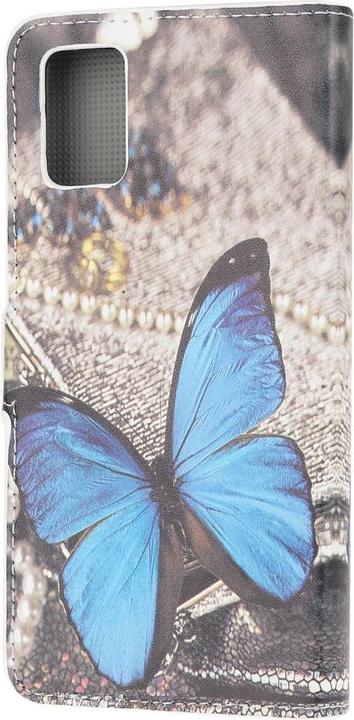 Image du produit Cover-Discount Galaxy A41 - Housse cuir papillon bleu