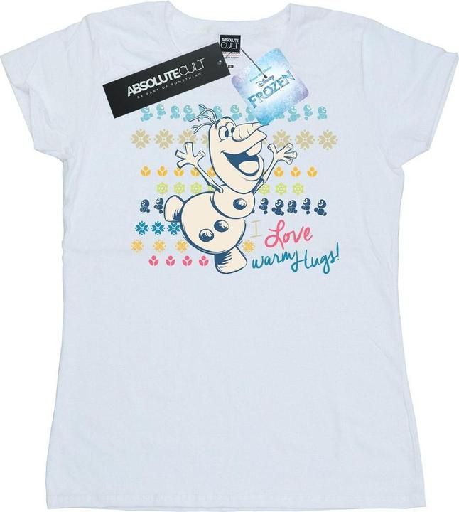 Disney Frozen I Love Warm Hugs TShirt (L)
