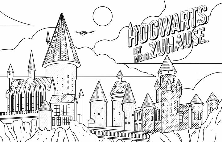 Image du produit Panini Harry Potter Livre de coloriage magique