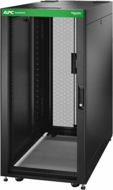 APC Easy Rack /24U/1000mm with Roof Side panel castors feet and 4 Brackets No Bottom (24 HE, 19 Zoll Rack)