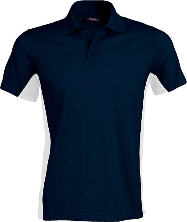 Navy Blue, White