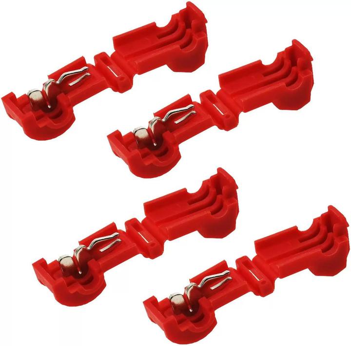 Actual product image AccuCell 4x connection terminals, clip for cable (2.3 mm) for robotic lawnmowers, lawnmowers e.g. Husqvarna (Mowing robot, Lawn mower, Robot mower installation)