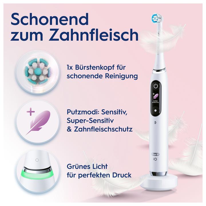 Actual product image Oral-B iO 9 + Sensitive (Oscillating toothbrush)
