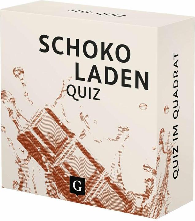 Actual product image Chocolate quiz (German)