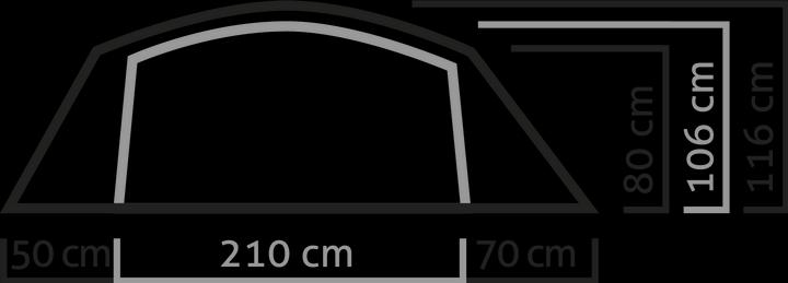 Produktbild Salewa Sierra Leone (Kuppelzelt, 2.90 kg, 2 Personen)