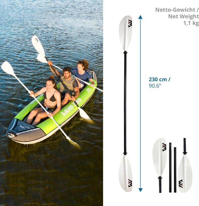 Actual product image Aqua Marina KP-1 (230 cm, 4-piece)
