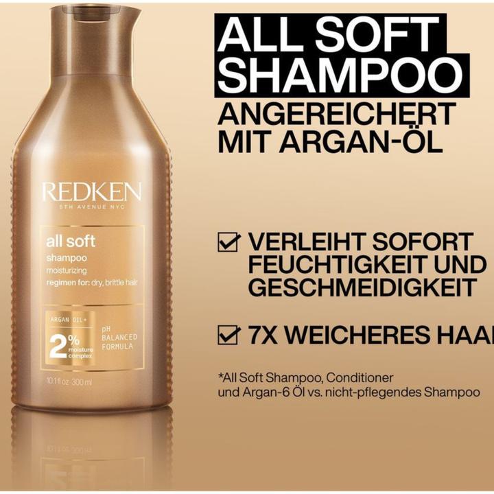 Image du produit Redken Tout doux (300 ml, Shampoing liquide)