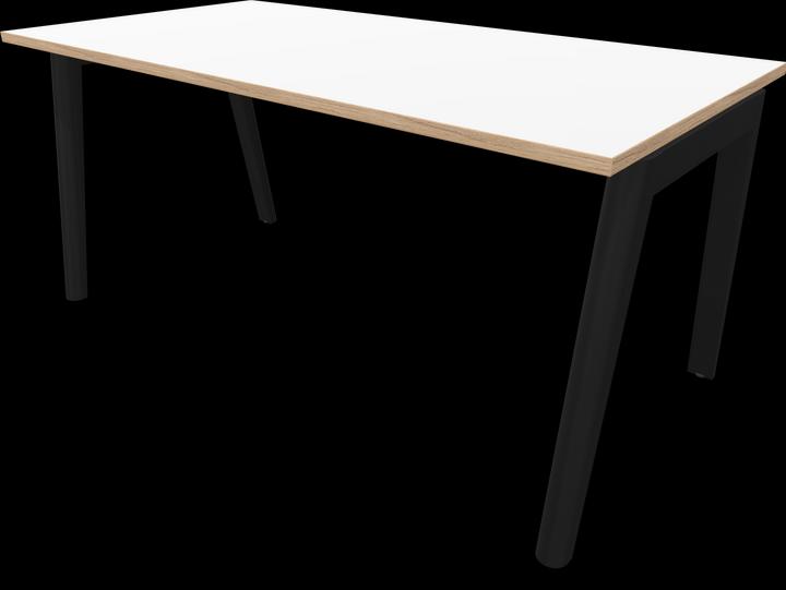 Wood | Ash stained black, White