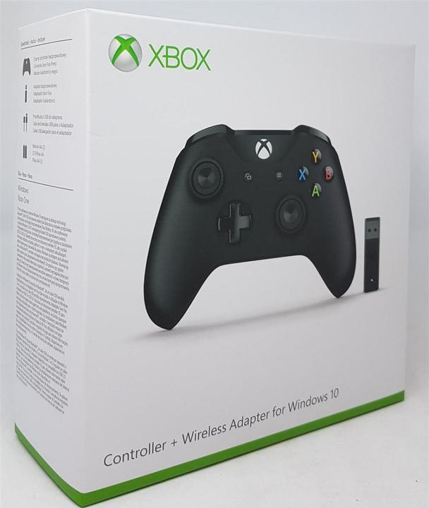 Produktbild Microsoft Xbox Controller + Wireless Adapter (PC, Xbox One X, Xbox Series X, Xbox One S, Xbox Series S)