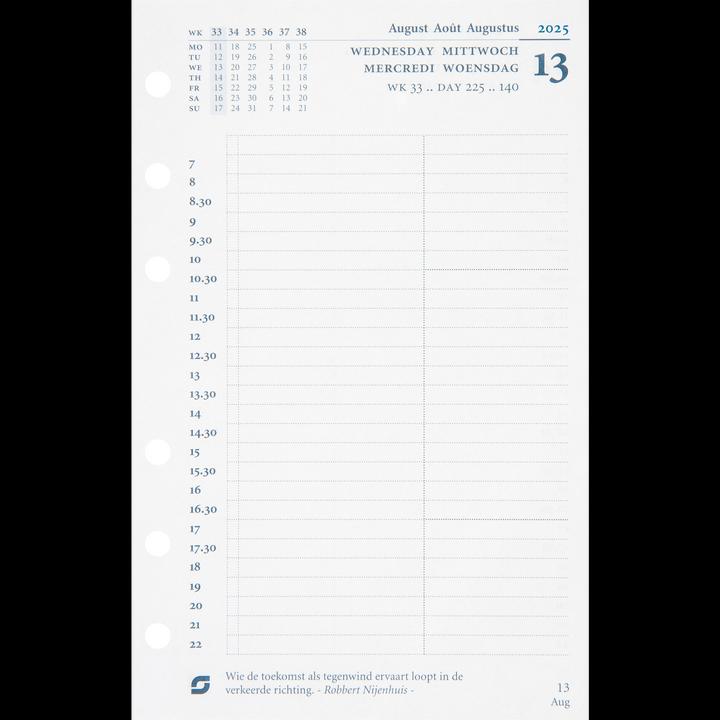 Actual product image Succes Ricambi Senior agenda annuale gennaio-dicembre (9.5 x 15 cm, German, English, Italian, French)