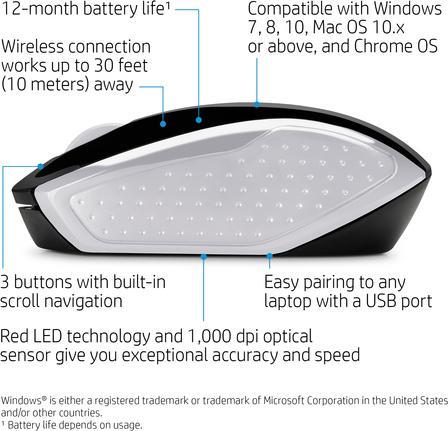 Productafbeelding HP 200 (Draadloze)