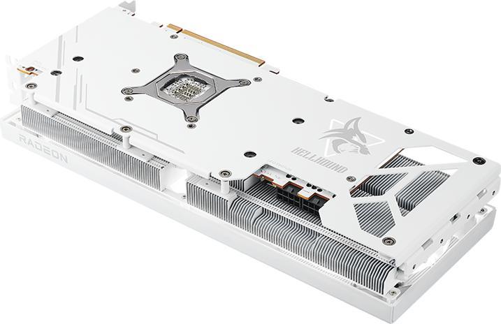 Actual product image Powercolor RX 7800XT Spectral White Hellhound (16 GB)