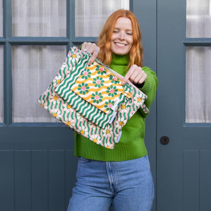 Image du produit Kind Bag Pouches 3-Pack Wavy Daisy