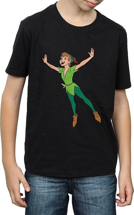Actual product image Disney Boys Classic Flying Cotton T-Shirt (140, 146)