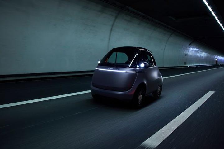 Image du produit Microlino Mid Range Gotham Black (Électrique, 17 CV)