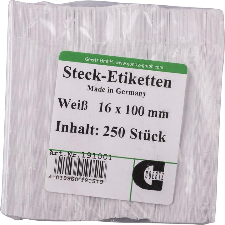 Image du produit Goertz Étiquettes à insérer (10 cm)