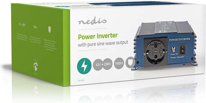 Productafbeelding Nedis Stroomomvormer Zuivere sinusgolven - Ingangsspanning: 12 VDC