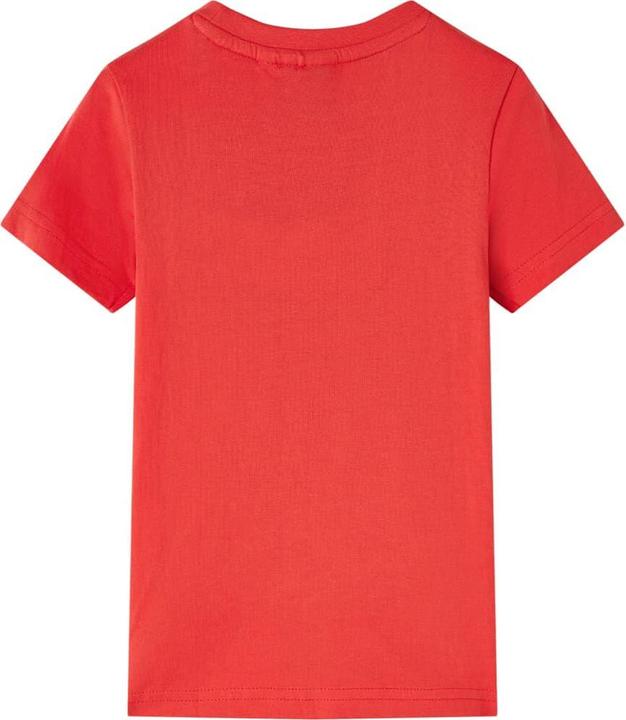 Image du produit VidaXL T-shirt enfant rouge 128,Composition : 100 % coton,Couleur (128)