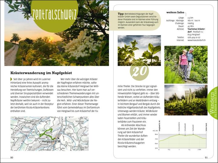 Produktbild Wandern zu Flora und Fauna Erlebnis Schweiz (Deutsch, Hallwag Kümmerly+Frey AG, 2022)