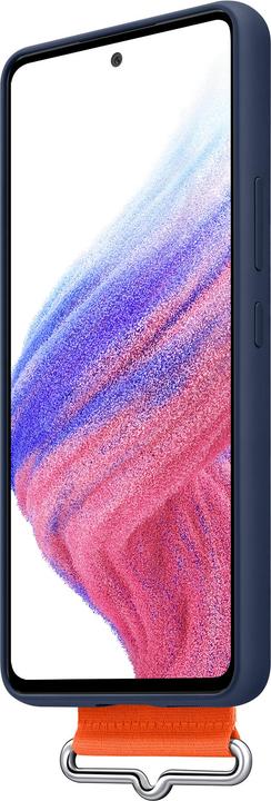 Produktbild Samsung Silicone Cover mit Schlaufe (Samsung Galaxy A53 5G)