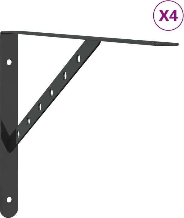 Actual product image VidaXL Shelf supports 4 pcs. Noble