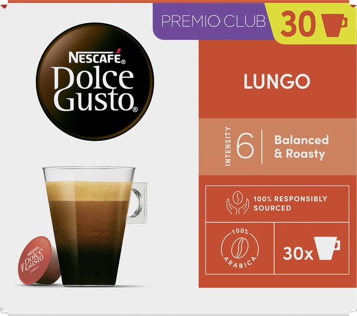 Nescafé Dolce Gusto Lungo (30 x Port.)