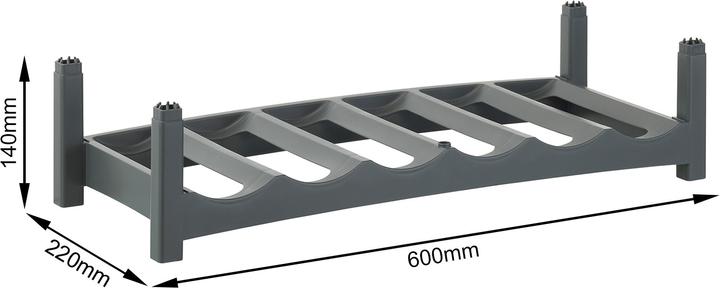 Actual product image Rotho Vario (60 x 22 x 14 cm)