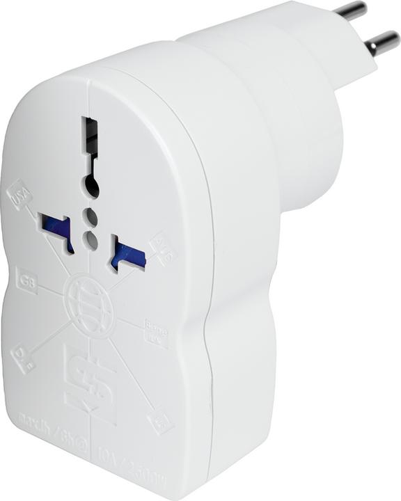 Steffen Adattatore World Socket 1xUSB - Svizzera T12, uscita 5V/2300mA