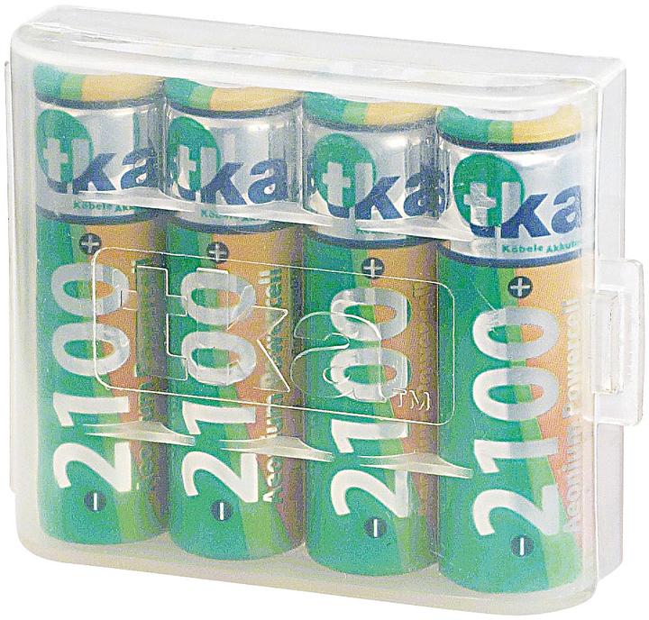 Immagine prodotto TKA Batteria ibrida ricaricabile AA Mignon Aeonium Powercell set da 4 (4 pz., AA, 2100 mAh)