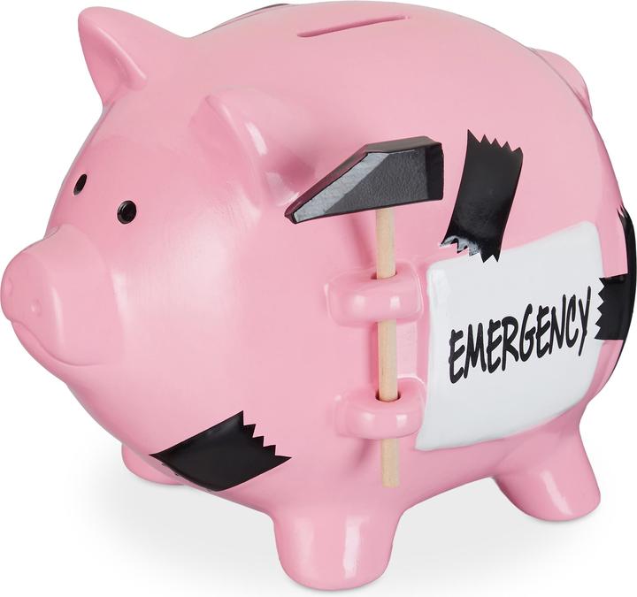 Produktbild Relaxdays Sparschwein (15.5 x 20 x 14.5 cm)