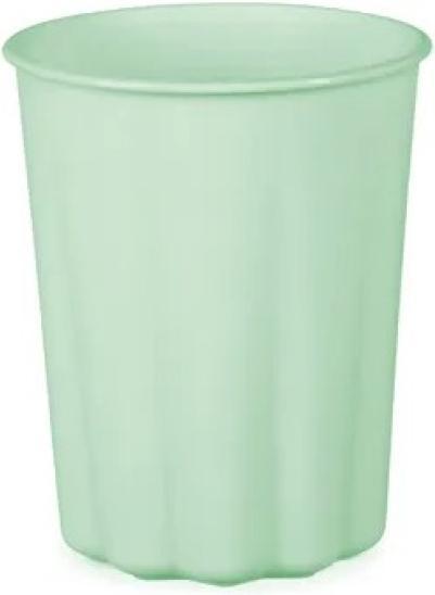 Produktbild Procos Plastikbecher „Rüsche“ – Salbei - wiederverwendbar (4 x)
