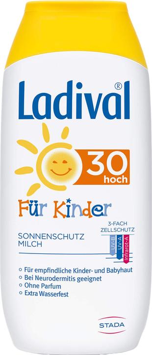 Stada Ladival Kinder Sonnenmilch LSF30, 200 ml MIL (Sonnenmilch, SPF 30, 200 ml)