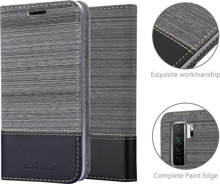 Actual product image Cadorabo Book Jeans Optics Cover (Huawei Nova 7 SE)