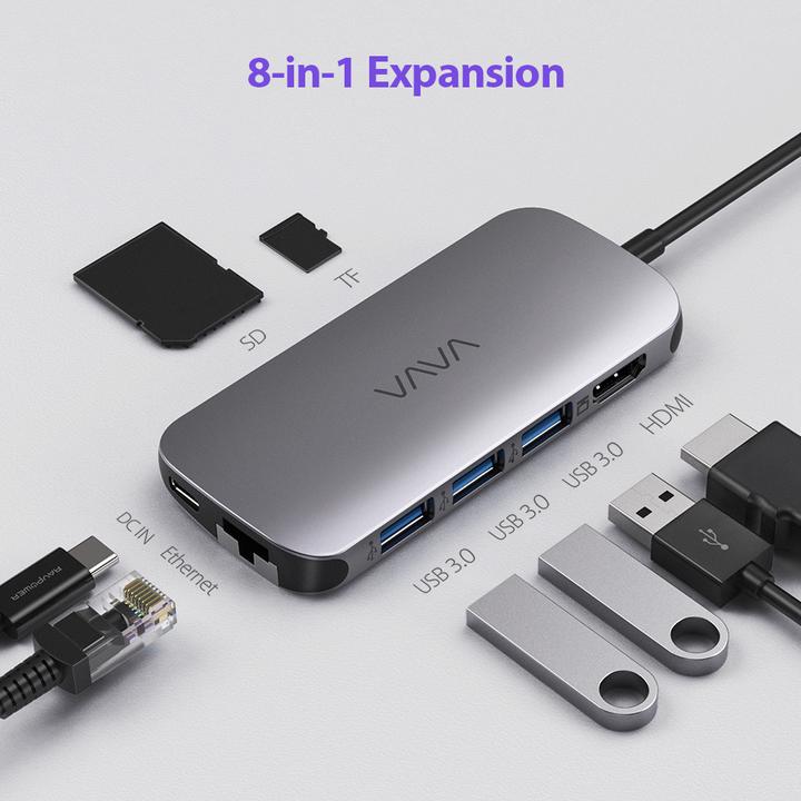 Image du produit Vava VA-UC006 (USB-C, 3 Ports)