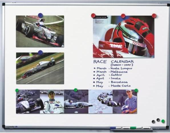 Actual product image Legamaster Magnetic Whiteboard Premium 120 cm x 200 cm (200 x 120 cm)