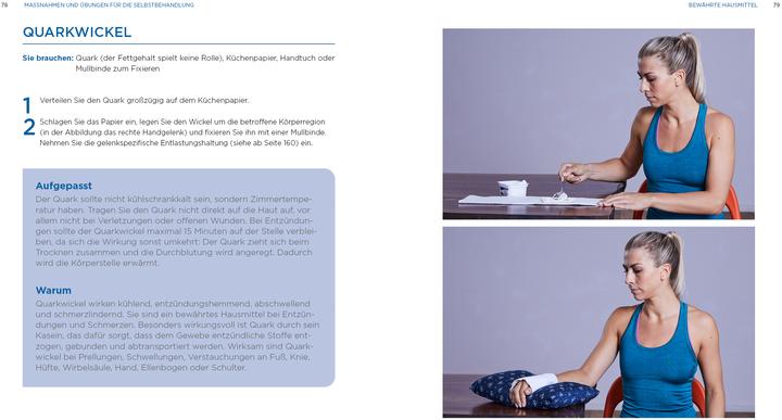 Actual product image Physiotherapie-Hausapotheke (German, Gabriele Kiesling, 2021)