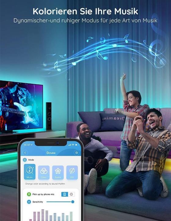 Immagine prodotto Govee Striscia LED Smart 40m (RGB, 4000 cm, Interno)